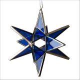 Stained Glass Moravian Star