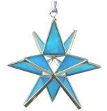 Stained Glass Moravian Star