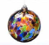 Blown Glass Calico Ball