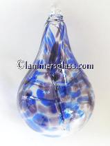 Blown Glass Memory Teardrop