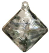 Blown Glass Rhombus Ball