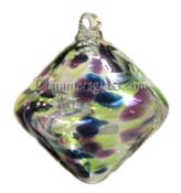 Blown Glass Rhombus Ball