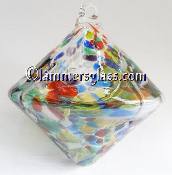 Blown Glass Inspirational Rhombus