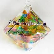 Blown Glass Inspirational Rhombus