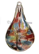 Blown Glass Memory Teardrop