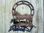 Cast Iron Horse Hose Holder