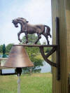 Cast Iron Horse Bell