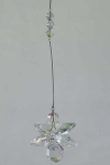 Iridescent Hanging Crystal Prism Angel