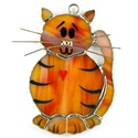 Kitty Cat Stained Glass Nightlight Suncatcher