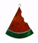 Watermelon Slice Stained Glass Nightlight Suncatcher