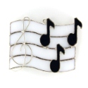 Music Notes Nightlight or Suncatcher