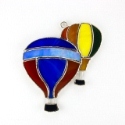 Hot Air Balloon Stained Glass Nightlight or Suncatcher