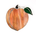 Peach Stained Glass Nightlight Suncatcher