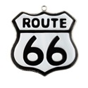 Route 66 Stained Glass Nightlight Suncatcher